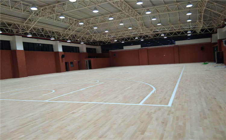 歐氏24厚羽毛球館木地板雙層龍骨結構