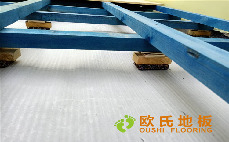 山西太原市小店區(qū)寇莊北街5-1號籃球館木地板案例—?dú)W氏運(yùn)動木地板廠家
